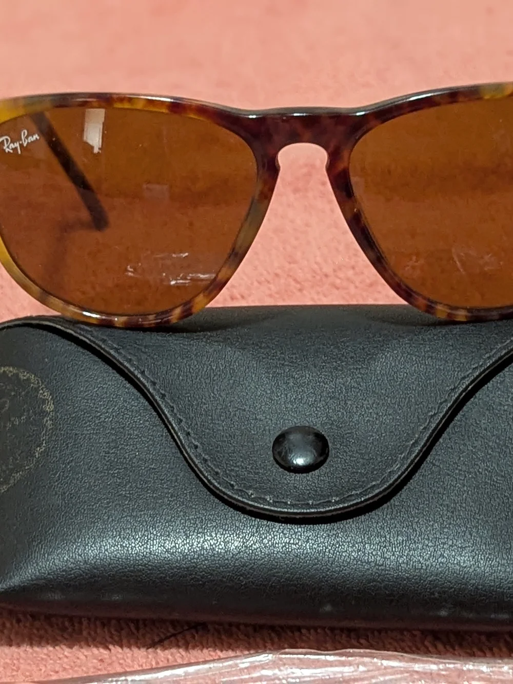 Ray-Ban Men’s Tortoiseshell Sunglasses - Brown Lenses